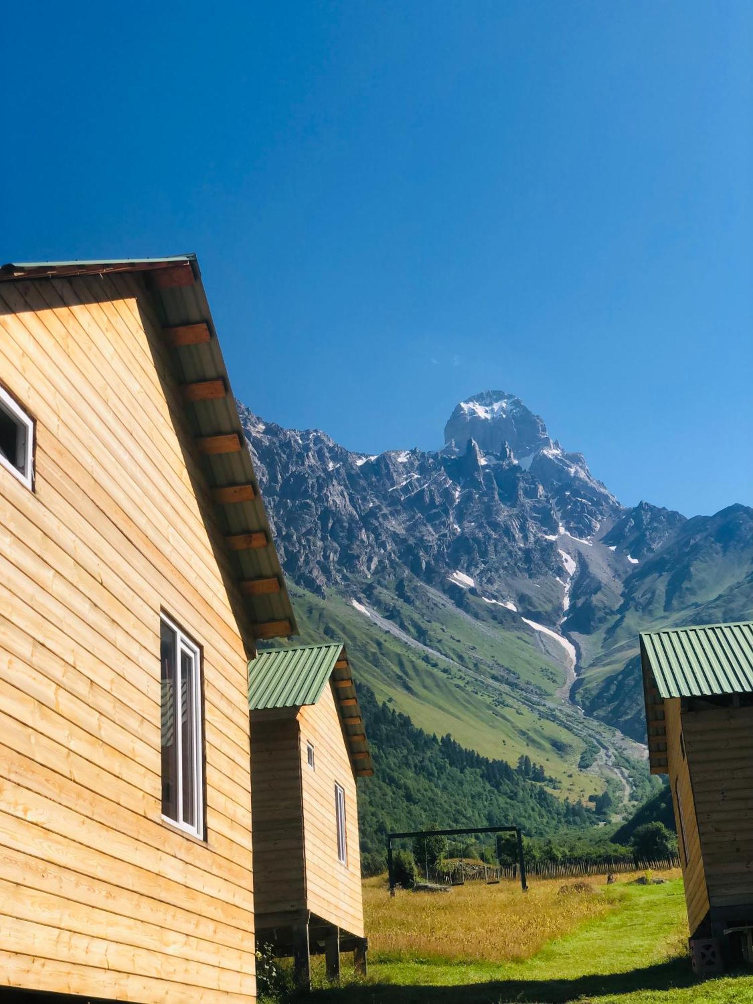 Ushba Cottages Mazeri Exterior photo